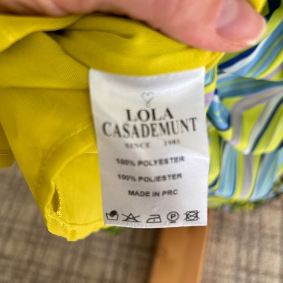 Lola Casademunt Colorful Pleated Maxi Skirt. European size 42/US 6 - Picture 4 of 9